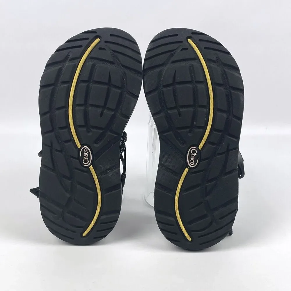 Chaco Women's Size 6W Classic Boost Black Double Strap Sandals J106266W